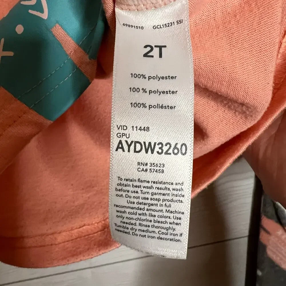 Just One You/Carter’s Llama 2 piece pajama set Size 2T